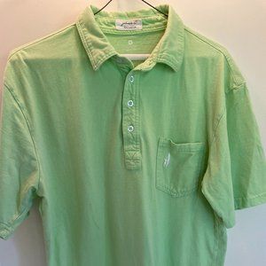 Johnnie-O Green Shirt